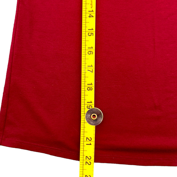 Eileen Fisher Sleeveless Blouse Womens Size Small Burgundy Casual Staple Classic - Picture 8 of 8